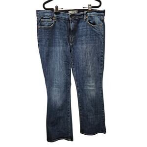 Women’s Plus 16M Levi’s 515 Bootcut Jeans Dark Wash Button Pocket Pants